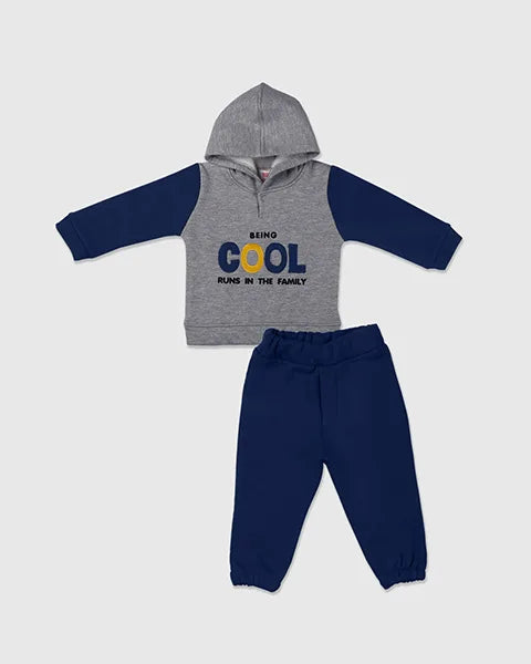 Toddler Boy Sets-being Cool Hoodie-Long Sleeve Tops & Sweatpants Outfit Clothes Set